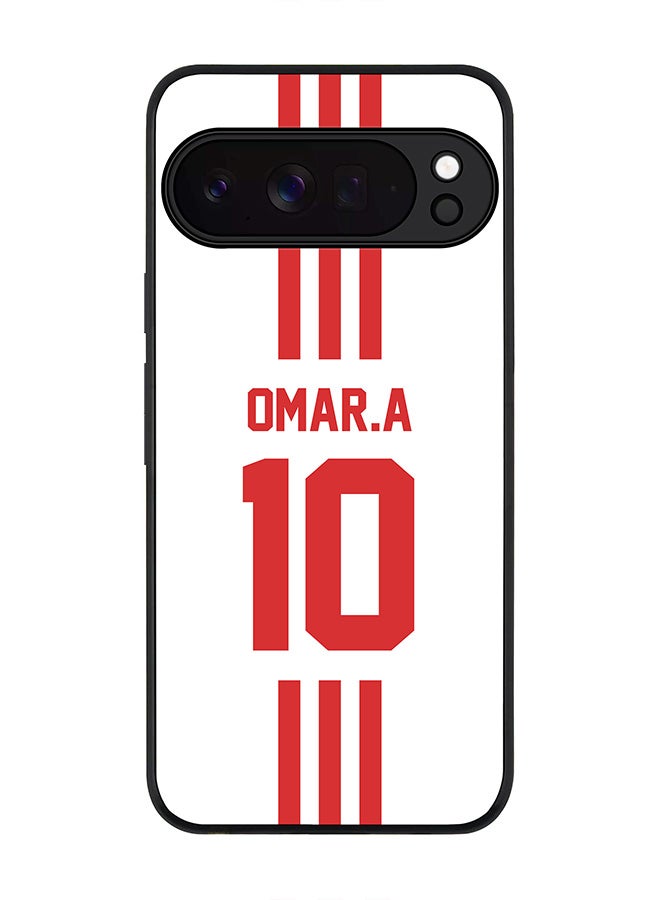 For Google Pixel 10 Pro Case,Slim fit Camera Protection, Shockproof Thin Phone cover  - Football - UAE,  Omar.A